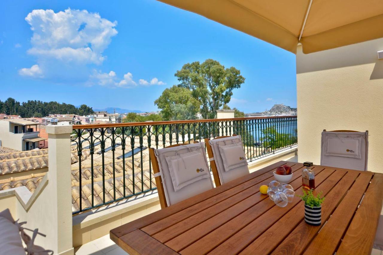 Luxury Bay View Leilighet Corfu  Eksteriør bilde